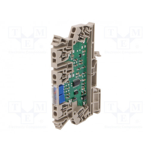 MCZ PT100/3 CLP 0...100C; Converter: temperature; Pt100 0÷100°C; 9÷30VDC; 6x91x63.2mm; WEIDMÜLLER