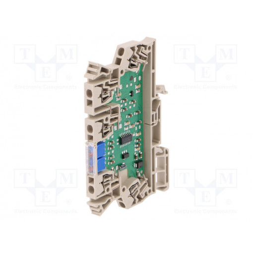 MCZ PT100/3 CLP -50C...+150C; Converter: temperature; Pt100 -50÷150°C; 9÷30VDC; 6x91x63.2mm; WEIDMÜLLER