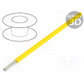 8919 004100; Wire; stranded; Cu; 0.52mm2; 20AWG; yellow; PVC; 600V; 30m; BELDEN