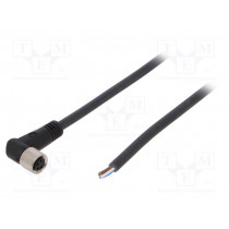 SAIL-M8BW-4-10U; Connection lead; M8; PIN: 4; angled; 10m; plug; 30VAC; 4A; -25÷80°C; WEIDMÜLLER