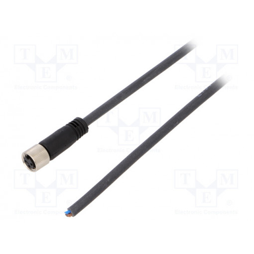 SAIL-M8BG-3-3.0U; Connection lead; M8; PIN: 3; straight; 3m; plug; 60VAC; 4A; -25÷80°C; WEIDMÜLLER