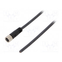 SAIL-M8BG-3-10U; Connection lead; M8; PIN: 3; straight; 10m; plug; 60VAC; 4A; -25÷80°C; WEIDMÜLLER