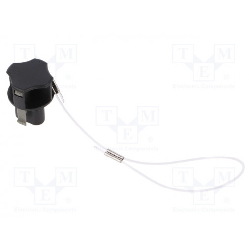 99.414.6205.2; Protection cover; for female connectors; cord; black; WIELAND