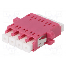 A001-LC-4X-1178; Connector: fiber optic; socket,coupler; quad,multi mode (MM); LC; FIBRAIN