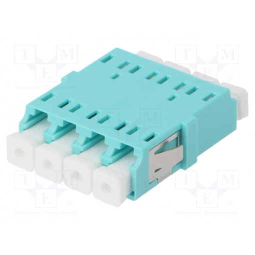 A001-LC-4X-2168; Connector: fiber optic; socket,coupler; quad,multi mode (MM); LC; FIBRAIN A001-LC-4X-2168; Connector: fiber optic; socket,coupler; quad,multi mode (MM); LC; FIBRAIN