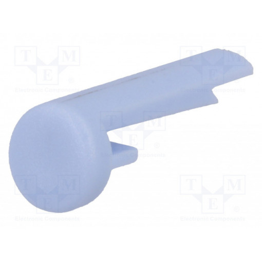 A1101006; Pointer; plastic; blue; push-in; Application: A10; Shape: pin; OKW