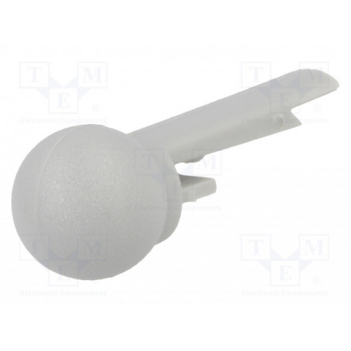 A1102007; Pointer; plastic; grey; push-in; Application: A10; Shape: sphere; OKW