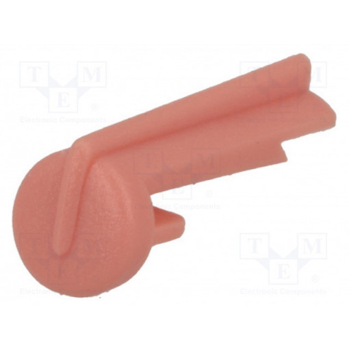 A1105003; Pointer; plastic; pink; push-in; Application: A10; Shape: arrow; OKW