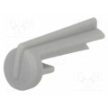 A1105007; Pointer; plastic; grey; push-in; Application: A10; Shape: arrow; OKW A1105007; Pointer; plastic; grey; push-in; Application: A10; Shape: arrow; OKW