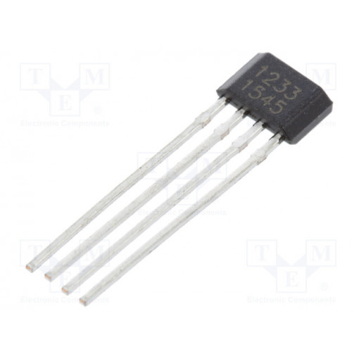A1233LK-T; Sensor: Hall; Case: SIP4; Range: -55÷55G; Usup: 3.5÷24VDC; ALLEGRO MICROSYSTEMS A1233LK-T; Sensor: Hall; Case: SIP4; Range: -55÷55G; Usup: 3.5÷24VDC; ALLEGRO MICROSYSTEMS