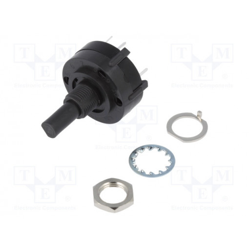 A12505RNCQ; Switch: rotary; Pos: 8; 2.5A/125VAC; 0.35A/125VDC; -30÷85°C; C&K