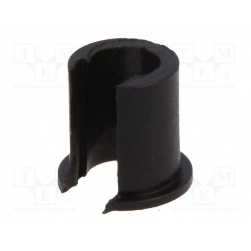 A1300040; Adapter; thermoplastic; Øshaft: 4mm; black; Shaft: smooth; OKW