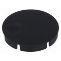 A3250109; Cap; polyamide; black; push-in; Application: A3050,A3150; OKW