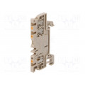1552740000 A3C 1.5; Splice terminal: rail; 1.5mm2; ways: 1; terminals: 3; beige; wemid; WEIDMÜLLER 1552740000 A3C 1.5; Splice terminal: rail; 1.5mm2; ways: 1; terminals: 3; beige; wemid; WEIDMÜLLER