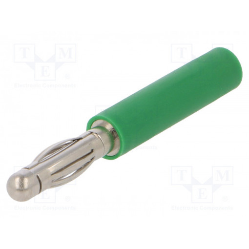 A 40-20 NI/GN; Adapter; 4mm banana; banana 2mm socket,banana 4mm plug; 10A; SCHÜTZINGER