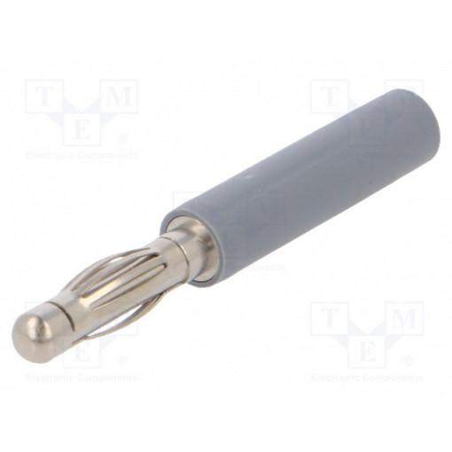 A 40-20 NI/GR; Adapter; 4mm banana; banana 2mm socket,banana 4mm plug; 10A; SCHÜTZINGER
