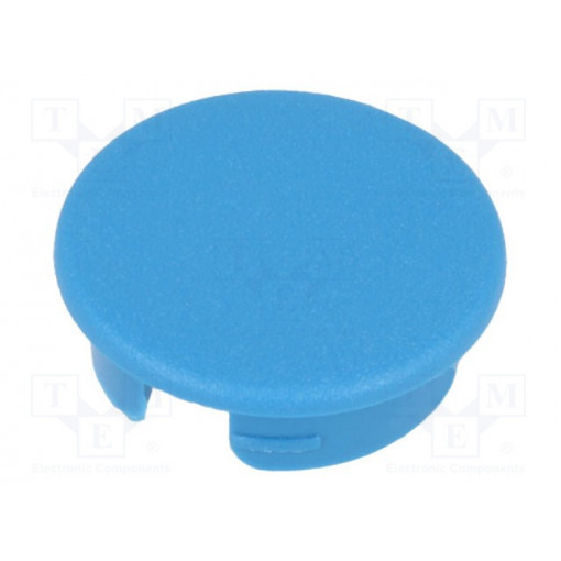 A4110006; Cap; ABS; blue; push-in; Application: A2510,A2609; Shape: round; OKW