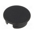 A4116000; Cap; ABS; black; push-in; Application: A2516,A2616; Shape: round; OKW