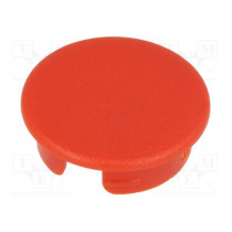 A4120002; Cap; ABS; red; push-in; Application: A2520,A2620; Shape: round; OKW