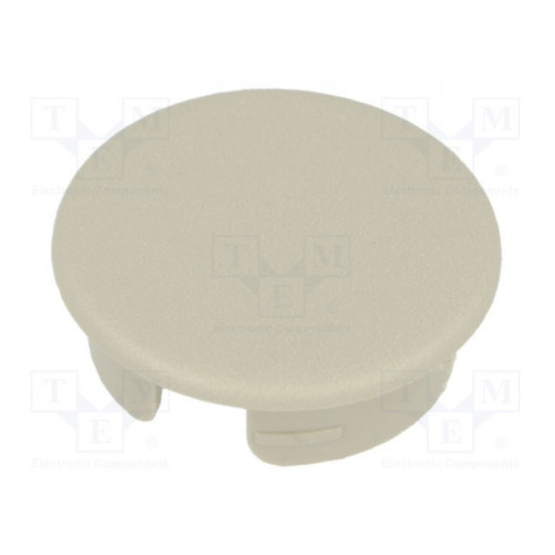 A4123007; Cap; ABS; beige; push-in; Application: A2523,A2623; Shape: round; OKW