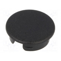 A4140000; Cap; ABS; black; push-in; Application: A2540,A2640; Shape: round; OKW