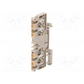 1521690000 A4C 2.5; Splice terminal: rail; 2.5mm2; ways: 1; terminals: 4; beige; wemid; WEIDMÜLLER 1521690000 A4C 2.5; Splice terminal: rail; 2.5mm2; ways: 1; terminals: 4; beige; wemid; WEIDMÜLLER