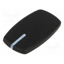 A5040100; Cap; ABS; black; push-in; Pointer: white; Application: A2440; OKW