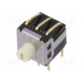 A6KV102RS; Encoding switch; Pos: 10; THT; DC load @R: 0.025A/24VDC; 100MΩ; OMRON OCB A6KV102RS; Encoding switch; Pos: 10; THT; DC load @R: 0.025A/24VDC; 100MΩ; OMRON OCB