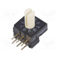 A6RV-102RS; Encoding switch; DEC/BCD; Pos: 10; THT; Rcont max: 200mΩ; OMRON OCB A6RV-102RS; Encoding switch; DEC/BCD; Pos: 10; THT; Rcont max: 200mΩ; OMRON OCB