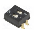 A6SN-2101; Switch: DIP-SWITCH; Poles number: 2; ON-OFF; 0.025A/24VDC; Pos: 2; OMRON OCB A6SN-2101; Switch: DIP-SWITCH; Poles number: 2; ON-OFF; 0.025A/24VDC; Pos: 2; OMRON OCB