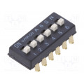 A6SN6104; Switch: DIP-SWITCH; Poles number: 6; ON-OFF; 0.025A/24VDC; Pos: 2; OMRON OCB A6SN6104; Switch: DIP-SWITCH; Poles number: 6; ON-OFF; 0.025A/24VDC; Pos: 2; OMRON OCB