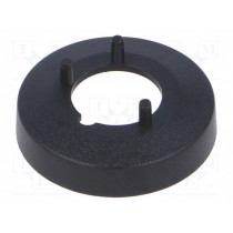 A7510000; Nut cover; ABS; black; push-in; Ø: 15.5mm; Application: A2510,A2610; OKW
