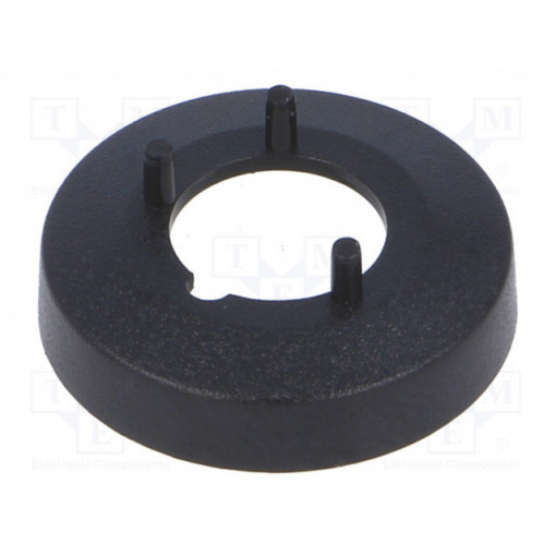 A7510000; Nut cover; ABS; black; push-in; Ø: 15.5mm; Application: A2510,A2610; OKW