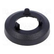 A7513000; Nut cover; ABS; black; push-in; Ø: 17.5mm; Application: A2513,A2613; OKW