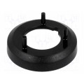 A7516000; Nut cover; ABS; black; push-in; Ø: 19.3mm; Application: A2516,A2616; OKW
