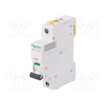 A9F06110; Circuit breaker; 230VAC; Inom: 10A; Poles: 1; DIN; Charact: B; 10kA; SCHNEIDER ELECTRIC