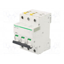 A9F07316; Circuit breaker; 400VAC; Inom: 16A; Poles: 3; DIN; Charact: C; 10kA; SCHNEIDER ELECTRIC