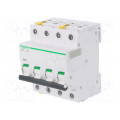 A9F07463; Circuit breaker; 400VAC; Inom: 63A; Poles: 4; DIN; Charact: C; 10kA; SCHNEIDER ELECTRIC A9F07463; Circuit breaker; 400VAC; Inom: 63A; Poles: 4; DIN; Charact: C; 10kA; SCHNEIDER ELECTRIC