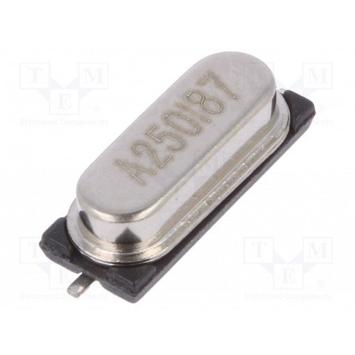 ABLS2-25.000MHZ-D4YF-T; Resonator: quartz; 25MHz; 18pF; SMD; 4.7x11.4x3.3mm; ABRACON