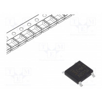 ABS15J; Single-phase bridge rectifier; Urmax: 600V; If: 2A; Ifsm: 50A; ABS; DIOTEC SEMICONDUCTOR