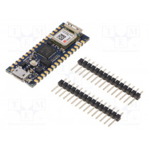 ARDUINO NANO 33 IOT; Arduino; 48MHz; 3.3VDC; Flash: 256kB; SRAM: 32kB; I2C,SPI,USART; ARDUINO ARDUINO NANO 33 IOT; Arduino; 48MHz; 3.3VDC; Flash: 256kB; SRAM: 32kB; I2C,SPI,USART; ARDUINO