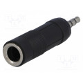 ; Adapter; Jack 3.5mm plug,Jack 6.35mm socket; stereo;  ; Adapter; Jack 3.5mm plug,Jack 6.35mm socket; stereo;