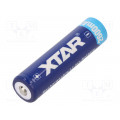 18650 2600 4.5A BUTTON TOP; Re-battery: Li-Ion; MR18650; 3.7V; 2600mAh; Ø18.6x70mm; 4.5A; XTAR 18650 2600 4.5A BUTTON TOP; Re-battery: Li-Ion; MR18650; 3.7V; 2600mAh; Ø18.6x70mm; 4.5A; XTAR