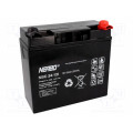 NBC 24-12I; Re-battery: acid-lead; 12V; 24Ah; AGM; maintenance-free; NERBO NBC 24-12I; Re-battery: acid-lead; 12V; 24Ah; AGM; maintenance-free; NERBO