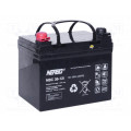 NBC 36-12I; Re-battery: acid-lead; 12V; 36Ah; AGM; maintenance-free; NERBO NBC 36-12I; Re-battery: acid-lead; 12V; 36Ah; AGM; maintenance-free; NERBO