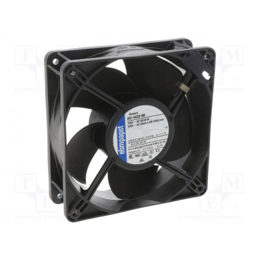 ACI 4420 HH; Fan: EC; axial; 230VAC; 119x119x38mm; 175m3/h; ball bearing; EBM-PAPST ACI 4420 HH; Fan: EC; axial; 230VAC; 119x119x38mm; 175m3/h; ball bearing; EBM-PAPST