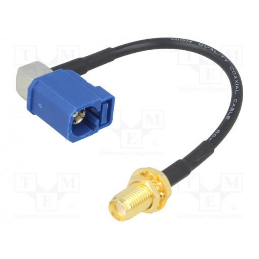 ; Antenna adapter; SMA-B socket,Fakra GPS socket; 100mm; JC Antenna