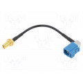 ; Antenna adapter; SMA-B socket,Fakra GSM socket; 100mm; JC Antenna