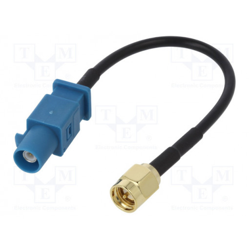 ; Antenna adapter; Fakra GSM P plug,SMA-A plug; straight; 100mm; JC Antenna ; Antenna adapter; Fakra GSM P plug,SMA-A plug; straight; 100mm; JC Antenna