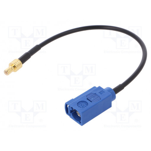 ; Antenna adapter; SMB-C plug,Fakra GPS S socket; straight; 150mm; JC Antenna
